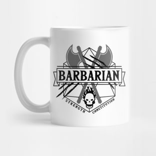 Barbarian (Black) Mug